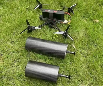 FPV Optical Fiber Communication Equipment Kit - Long-Range, Anti-Interference, Drone/RC Compatible
